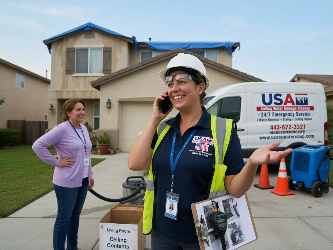 Ceiling Water Damage Restoration Martensdale, IA FAQs